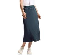 STREET ONE Damen A361482 Glänzender Midirock, cool Vintage Green, 38