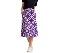 STREET ONE Damen A361508 Jersey Midirock, Bellflower Lilac, 46 EU