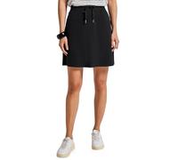 STREET ONE Damen A361770 Jogg Skirt, Schwarz, 44W