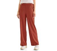 Street One Damen A376513 Joggpants Seersucker, Foxy Red, 38W / 30L EU