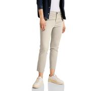 STREET ONE Damen A377207 7/8 Satin Hose, Dolomite Stone, 34W x 26L