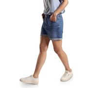 STREET ONE Damen A377914 Jeans Shorts, Light Blue Soft wash, 34