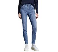 STREET ONE Damen Style York 1-knopf 59 Jeans Im Slim Fit, Light Blue Wash, 27W / 30L EU