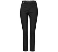 STREET ONE Damen A378379 Hose im Slim Fit,Schwarz,38