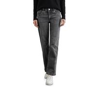STREET ONE Damen A378404 Style Denim-Straight Leg,casualfit,mw,straightleg,Grey Washed, Dark Grey Washed, 32W / 28L EU, Dark Grey Washed, 32
