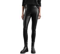 STREET ONE Damen A378408 Beschichtete Thermo-Leggings,Schwarz,36