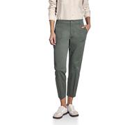 STREET ONE Damen A378680 Softe Twill Chino, Muse Green, 40W x 28L