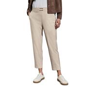 STREET ONE Damen A378905 Casual Fit Hose, Sheer beige Mel, 42W x 28L