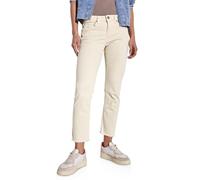 STREET ONE Damen A379022 Straight Leg Jeans, Ecru Washed, 30W x 28L