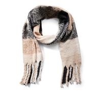 STREET ONE Damen A572485 Langer Madras Schal, Rocky Brown, A