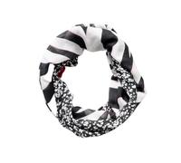 STREET ONE Damen A572670 Bedruckter Loop Schal,Mehrfarbig,A