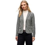 Street One Blazer Basic Kurzblazer Damen Schwarz Obermaterial 61% Baumwolle Gr. 34