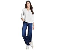 Street One Damen Basic Bluse in Unifarbe