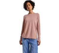 Street One Strickpullover 3015618 Basic – faded rose meliert, 60% Viskose/40% Baumwolle, Gr. 42
