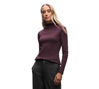 Street One Basic Rollkragenshirt Weiß Größe 42