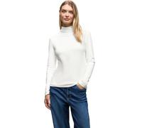 Street One Basic Rollkragen-Shirt Off White 46