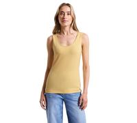 STREET ONE Damen A323636 Basic Top, Buttercream Yellow, 42