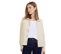 Jeansjacke STREET ONE Gr. 44, weiß (ecru washed) Damen Jacken Jeansjacken im soften Baumwoll-Mix (36705414-44)