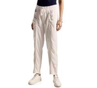 Loose-fit-Jeans STREET ONE Gr. 32, Länge 28, weiß (smooth sand beige wash) Damen Jeans (69068620-32) smooth sand beige wash