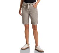 Bermudas STREET ONE, Damen, Gr. 44, beige (tumbled beige), Web, 98% Baumwolle, 2% Elasthan, unifarben, comfort fit kurz, Hosen, Middle Waist (26388858-44) tumbled beige