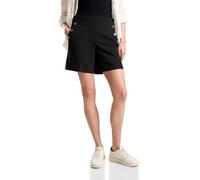 STREET ONE Damen A377724 Bermuda Short mit Knöpfen, Soft Moss Green, 46W