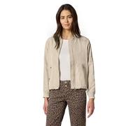 Street One Frauen Blouson mit Gallonstreifen in Beige, Gr: 44