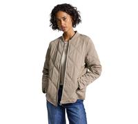 Blouson STREET ONE, Damen, Gr. 42, smooth champagne, Stoff, Obermaterial: 55% Polyester, 45% Polyamid; Futter: 100% Polyester; Füllung: 100% Polyester, unifarben, normal normal, hoch geschlossener Aus