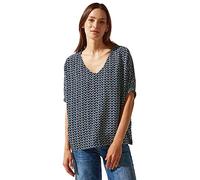 Street One Damen Bluse mit Minimalmuster