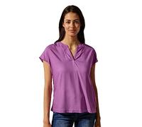 Street One - Blusenshirt in Unifarbe - Farbe - meta lilac - Größe - 36