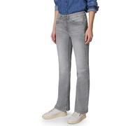 Street One Jeans Damen Slim-fit High Waist light grau washed Gr. 30 Länge 30