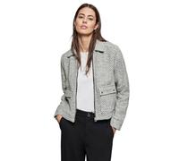 STREET ONE Damen A212242 Bouclé Jacke, Black, 46