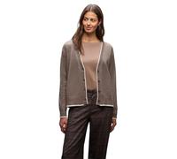 Street One Damen Cardigan mit Kontrastdetails