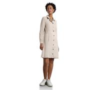 STREET ONE Damen A144164 Cord-Kleid, Smooth Sand beige, 46