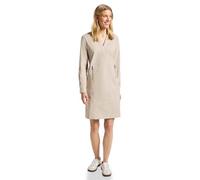 Street One Damen Cordkleid mit Split Neck