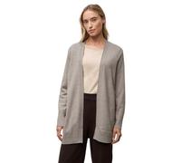 Strickjacke STREET ONE, Damen, Gr. 44, sandstone mocha meliert, Stoff, 30% Polyester, 27% Polyacryl, 23% Polyamid, 20% Viskose, unifarben, normal hüftbedeckend, ohne Ausschnitt, normaler Saum, Strickj