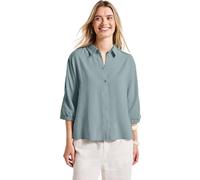 Street One - Dolman Hemdbluse blau - Gr. - 36