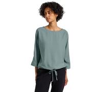 Street One Frauen Dolman Strukturbluse in Blau, Gr: 34