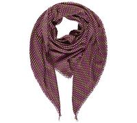 Street One Damen Dreieckiger Schal mit Muster sweet lilac A