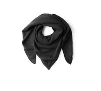 Schal STREET ONE, Damen, Gr. onesize, grau (anthrazit melange), Stoff, 75% Polyester, 22% Polyacryl, 3% Elasthan, unifarben, Modetücher Schal, Feinstrick (41428660-0) anthrazit melange