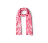 Street One Frauen Gemusterter Schal in Pink, Gr: One size