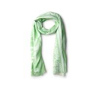 Street One Frauen Gemusterter Schal in Grün, Gr: One size