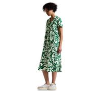 Street One Damen Gemustertes Leinenkleid