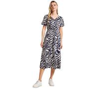 Street One Damen Gemustertes Midi-Kleid