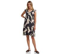 Street One Damen A144500 Gemustertes Tunika-Kleid, Whale Tail Grey, 34