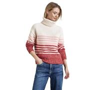 Street One Damen Gestreifter Strickpullover