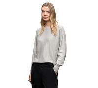 Street One Frauen Glitzernder Dolman Pullover in Grau, Gr: 36