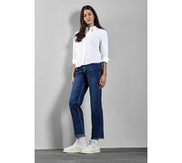 Street One Damen Hemdbluse in Unifarbe