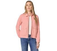 Blouson STREET ONE, Damen, Gr. 36, light apricot meliert, Web, 63% Baumwolle, 37% Polyester, unifarben, comfort fit normal, V-Ausschnitt, Bündchen, Jacken Blouson, im soften Baumwoll-Mix (12536542-36)