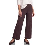 Jerseyhose STREET ONE, Damen, Gr. 36, Länge 30, ruby vine, Jersey, 61% Viskose, 32% Polyamid, 7% Elasthan, unifarben, comfort fit lang, Hosen Jerseyhose, High Waist (50639310-36) ruby vine