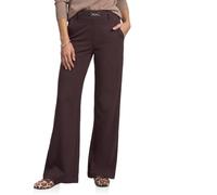 Stoffhose STREET ONE, Damen, Gr. 42, Länge 32, ruby vine, Stoff, 61% Viskose, 32% Polyamid, 7% Elasthan, unifarben, comfort fit lang, Hosen Stoffhose, in Unifarbe (76308736-42) ruby vine
